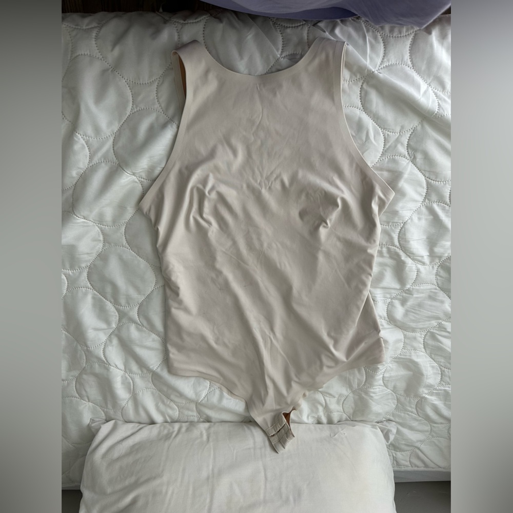 Pinsey Cream high neck Women's Bodysuit